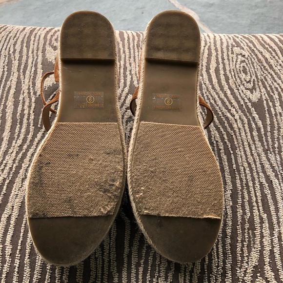 Bonnibel Brown Espadrilles Sz 9 - Picture 3 of 8